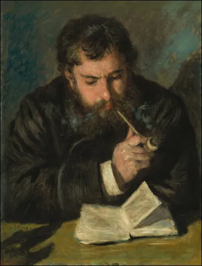 Ce quiz s'intéressera aux tableaux impressionnistes de Renoir (Années 1870), sans tenir compte de l'ordre chronologique. De quel autre peintre impressionniste a-t-il réalisé le portrait ici ?