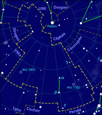 Située dans une région presque vide d'étoiles de l'hémisphère nord, cette constellation est assez peu lumineuse : comment s'appelle-t-elle ?