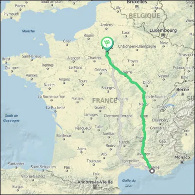 Il vous est sûrement déjà arrivé de voyager en voiture sur de longues distances. Prenons par exemple Paris-Marseille. En admettant que vous rouliez à une vitesse moyenne de 110 km/h et que le trajet fasse 770 km, combien de temps devrez-vous rester au volant (sans compter les pauses) ?