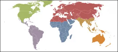 Comment se nomme l'écozone en bleu ?