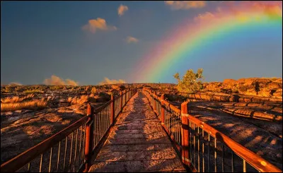 Combien l'arc-en-ciel compte-t-il de couleurs ?