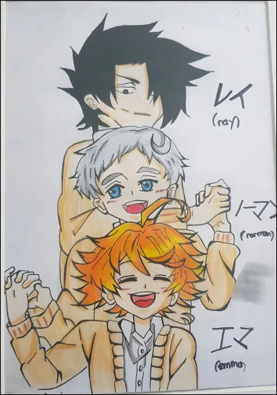 Ils jouent dans "The Promise Neverland".