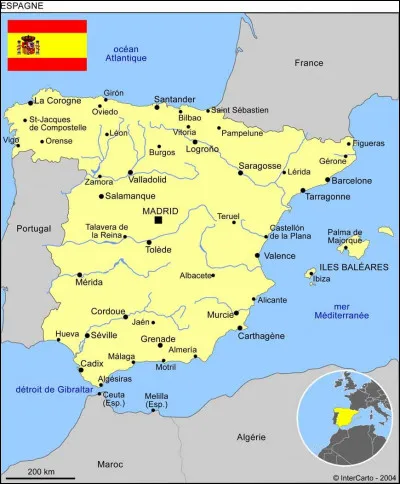 Quelle est la capitale de l'Espagne ?