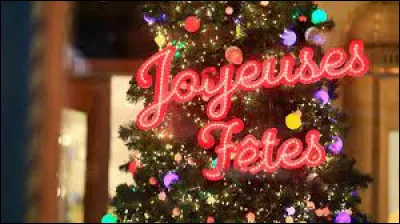 Pour commencer, Noël pour toi, c'est avant tout :