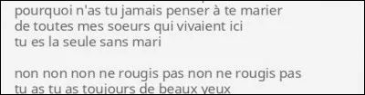 Musique : A qui Hugues Aufray demande-t-il : "N'as-tu vécu pour nous autrefois Que sans jamais penser à toi" ?