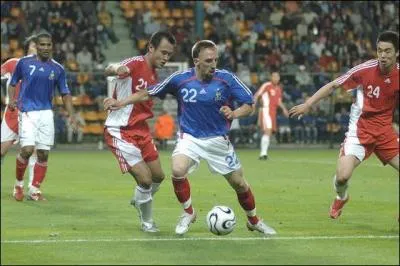 France-Chine : 0-1 le 04/06/2010  Saint-Pierre de La Runion. Allez, c'est tout rcent, le nom du buteur chinois...