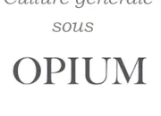 Quiz Culture gnrale sous ''opium''