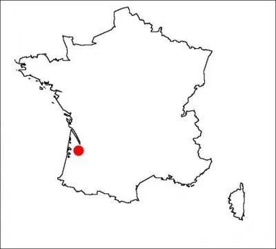 Quel ville reprsente le point rouge sur la carte ?