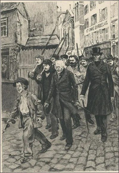 De qui Gavroche, personnage du livre "Les Misérables" de Victor Hugo, est-il le fils ?