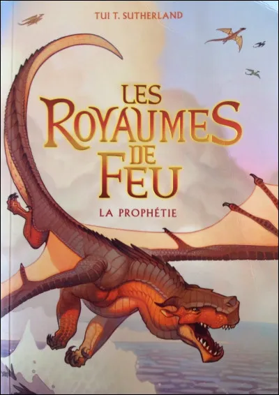 Qui peut-on voir sur la couverture du premier livre ?