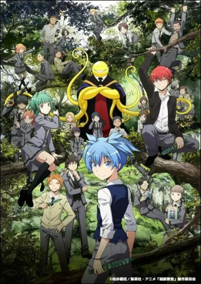 Quel est le titre japonais de la série animée "Assassination Classroom" ?