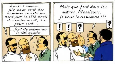 Qui va pouvoir répondre à l'angoissante question du directeur Baxter ? Les hommes en blouses blanches ?