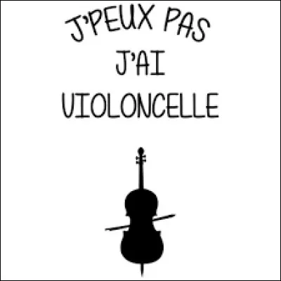 Combien de cordes possède un violoncelle ?