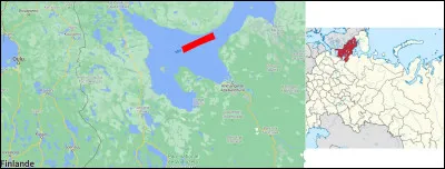 La première mer située en haut à gauche (donc, au nord ouest) du territoire russe borde la ville d'Arkangelsk et la région de Carélie. Elle est appelée...