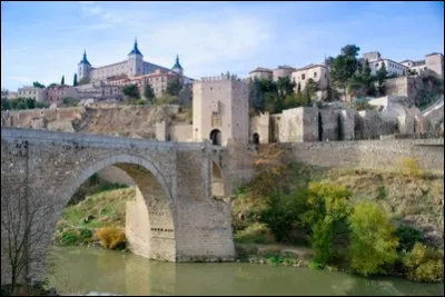 Quelle est cette ville d'Espagne arrosée par le Tage et réputée pour ses armes ?