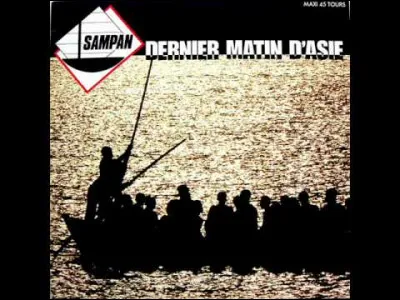 En quelle année est sortie la chanson caritative "Dernier matin d'Asie" par Sampan ?