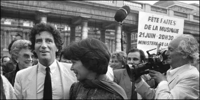 Ce 21 juin, Jack Lang, ministre de la culture, lance la première Fête de la Musique : c'était il y a ...