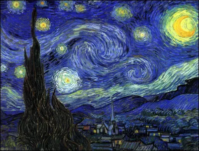 A quel peintre doit-on le tableau célèbre "La Nuit étoilée" ?