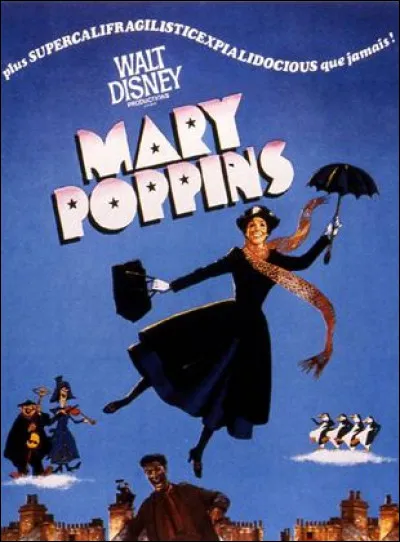 En quelle année est sorti le film "Mary Poppins", de Robert Stevenson ?