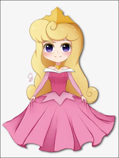 Quelle est cette princesse Disney chibi ?