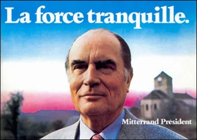 A quelle élection cette affiche de Mitterrand correspond-elle ?