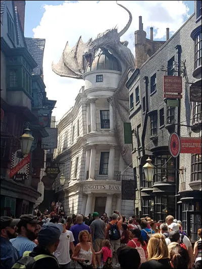 Quelle est la 1ère boutique que tu visites après être allé chez Gringotts et Ollivander pour la baguette magique ?