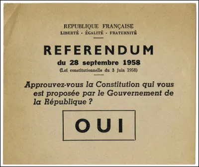 Qui est le premier président de la Ve République ?