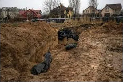 1er avril : 
Horreur, des vidéos et photos commencent à circuler sur les médias sociaux, attestant d'un massacre russe dans la ville de Boutcha après le retrait des forces russes, des charniers sont découverts. Le lieutenant colonel Atzabek Omourbekov serait le commanditaire de cette tuerie.
Dans quel oblast (subdivision administrative ukrainienne), ce carnage a-t-il eu lieu ?