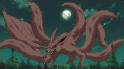 Quel est le nom du renard à neuf queues enfermé dans Naruto ?