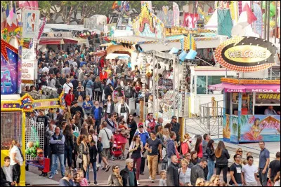 Quand tu vas à la fête foraine, aimes-tu l'ambiance ?