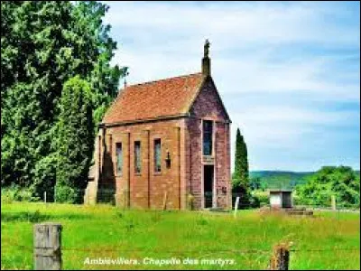 Le point de départ de notre balade se trouve à la chapelle des Martyrs, à Ambiévillers. Petit village de 67 habitants, dans l'arrondissement de Lure, il se situe dans le département ...