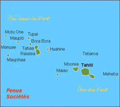 Bora Bora, Maupiti, Huahine... des noms à tourniquer les cartes postales ! Ces "Îles Sous-le-Vent" furent - résultat des querelles franco-anglaises - déclarées "indépendantes" en 1847 : ce fut ... (Complétez !)