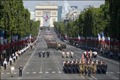 Quel type de défilé est celui du 14 juillet ?