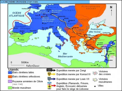 Quel était l'objectif de la deuxième croisade ?