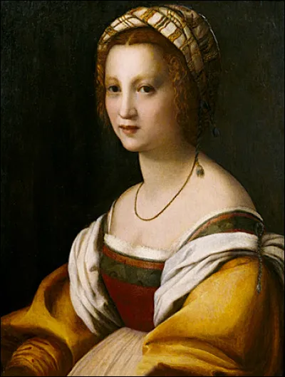 Quel peintre italien de la Renaissance a réalisé "Portrait de femme" ?