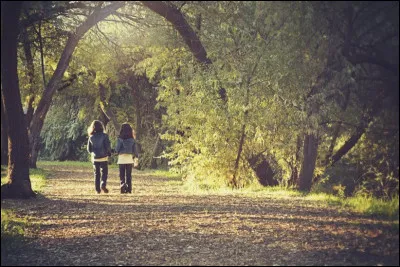 Dans quelle comptine pouvons-nous entendre "...m'en allant promener / J'ai trouvé l'eau si belle / Que je m'y suis baigné..." ?