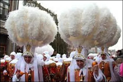 Les "Gilles" sont des personnages animant les carnavals en Belgique. Les plus célèbres sont ceux de...