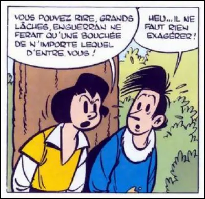 En un mot commençant, nous aurions pu dire, au Moyen-Âge, que ces deux jeunes hommes sont des ... (Complétez !)