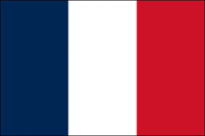 Un drapeau fait de bleu, de blanc et de rouge...