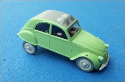 À qui pourrait bien appartenir cette 2CV Citroën des années 60 ?