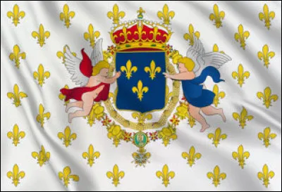 Dans quel royaume pouvait-on voir ce drapeau lors du début du XVIIIe siècle ?