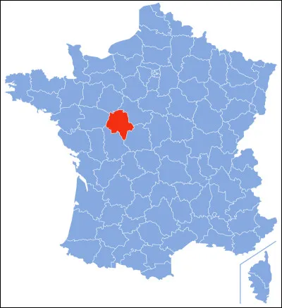 La ville de Tours est le chef-lieu du département français de...