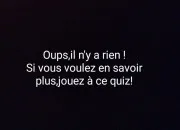 Quiz Titre mystre, lisez la description