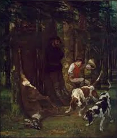 On débute ce quiz en cherchant un réaliste. De ces trois membres de ce courant artistique, lequel a réalisé, en 1857, le tableau intitulé ''La Curée, chasse au chevreuil dans les forêts du Grand Jura'' ?