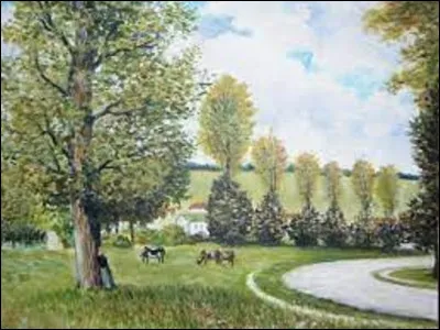 On débute ce quiz en cherchant un impressionniste. Lequel a réalisé, vers 1874, ce tableau intitulé ''Vaches au pâturage'' ?