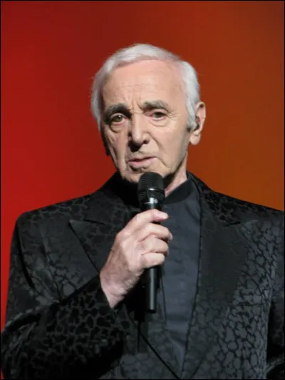 Charles Aznavour est né le 22 mai...