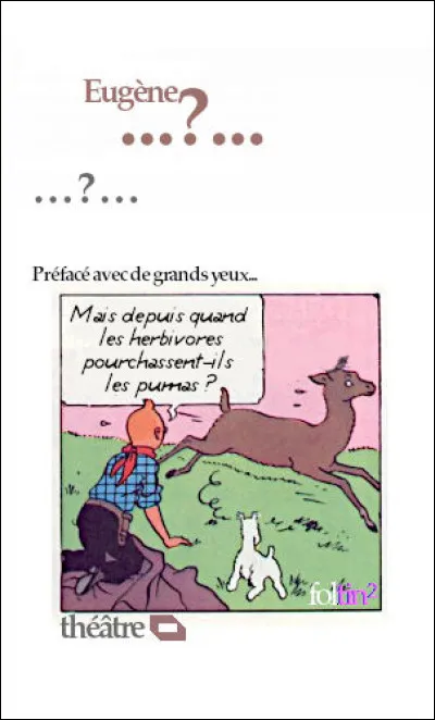 Un calembour un peu éculé et hop ! c'est dans la poche pour le nom de l'auteur ! Alors ?