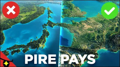 Quel pays européen a sur son drapeau sa carte ?