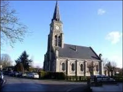 Commune Samarienne, dans le Santerre, Andechy se situe dans l'ex région ...