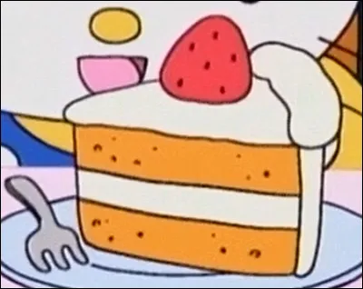 De quel dessin animé vient ce fraisier ?